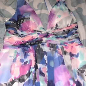 Dressy Halter top Maxi Dress